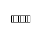 Radiator / Electric baseboard symbol