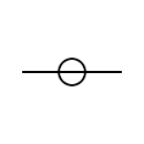 Overhead power line symbol
