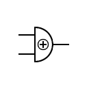 XOR gate symbol, DIN system