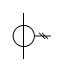 Current transformer symbol