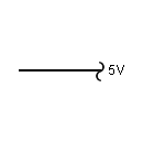Reference voltage point symbol