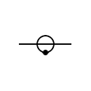 Coaxial cable symbol