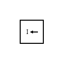 Reverse current relay symbol