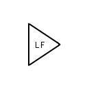 LF amplifier symbol