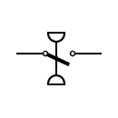 Differential pressure switch symbol