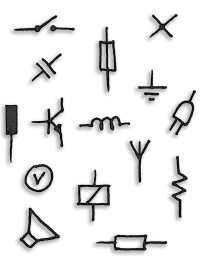 Electric and Electronic symbols