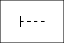 Actuator / manual control symbol