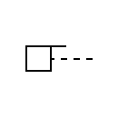 Fluid actuator symbol