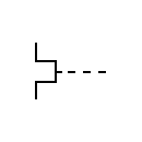 Thermal actuator symbol