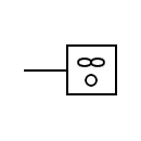 Clothes dryer / Dryer electric symbol