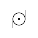 Electric pump symbol