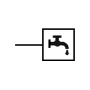 Flood detector / Water detector symbol