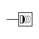 Motion detector symbol
