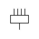 Distribution board / Distribution center symbol