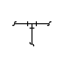 T in conduit symbol