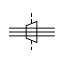 Containment voltage cable light symbol