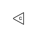 Computer outlet symbol