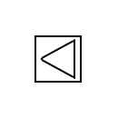 Data jack floor mounted symbol