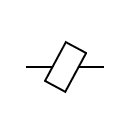 Ferrite core symbol