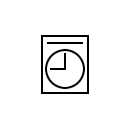Time recorder symbol