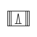 Combustion heat source symbol