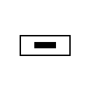 Auxiliary discharge lamp device symbol