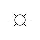 Indicator light symbol