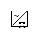 Rectifier inverter symbol