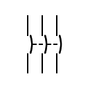 Circuit interrupter symbol