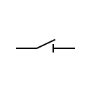 Disconnector / Isolator symbol
