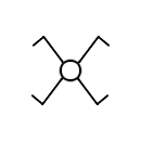 Changeover switch symbol