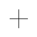 2-phase winding, 4-wire connection symbol