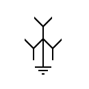 6-phase double zig-zag with grounded neutral symbol