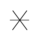 6-phase star winding symbol