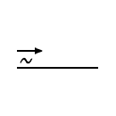 Power Line AC symbol