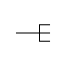 Balanced antenna symbol