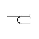 Symbols of balun antenna