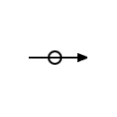 Circular polarization symbol