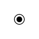 Coaxial waveguide symbol