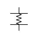 Balanced attenuator symbol