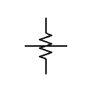 Electrical attenuator symbol
