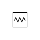 Electrical attenuator symbol
