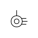 Electret microphone symbol