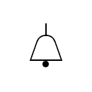 Electric bell symbol