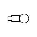 Electric doorbell symbol