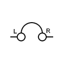 Stereo headphones symbol