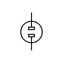 Unpolarized socket symbol
