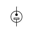 Dot and dash connector symbol
