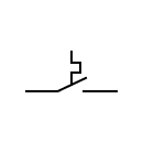 Thermal switch symbol