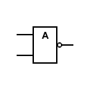 NAND gate symbol